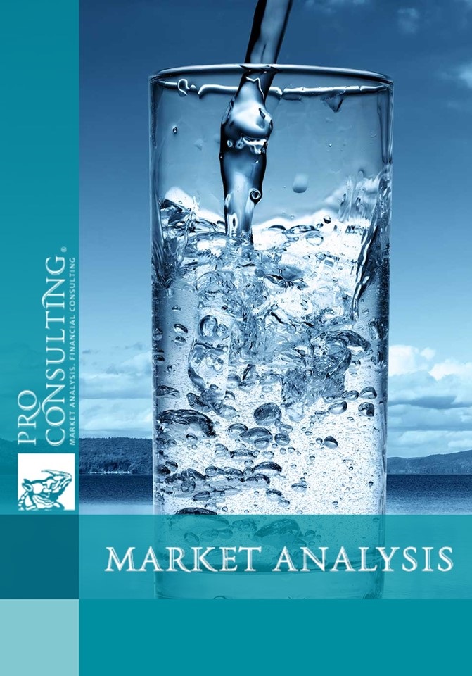 Research of mineral water market. 2009